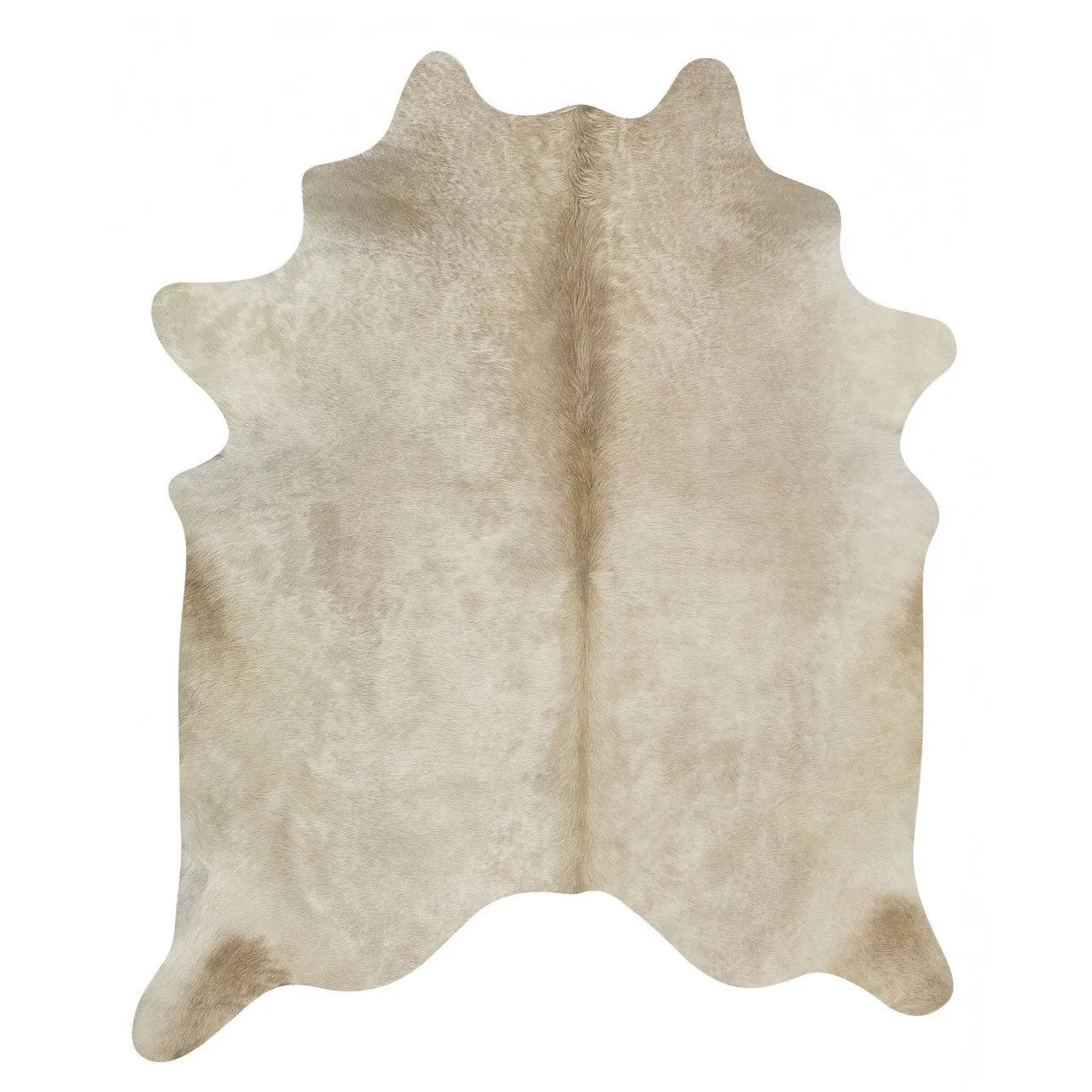 Light Champagne Cowhide Rug