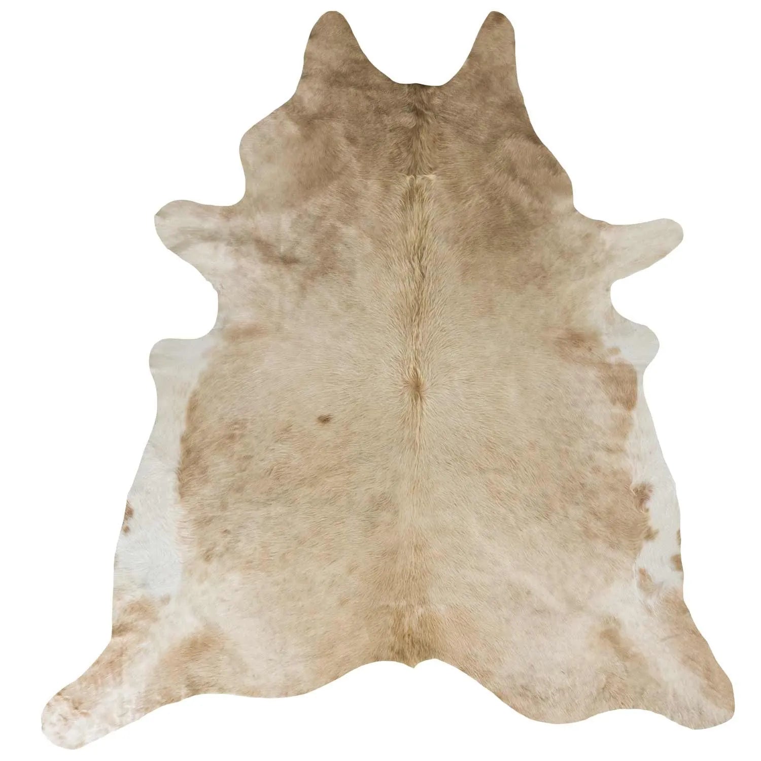 Light Champagne Cowhide Rug