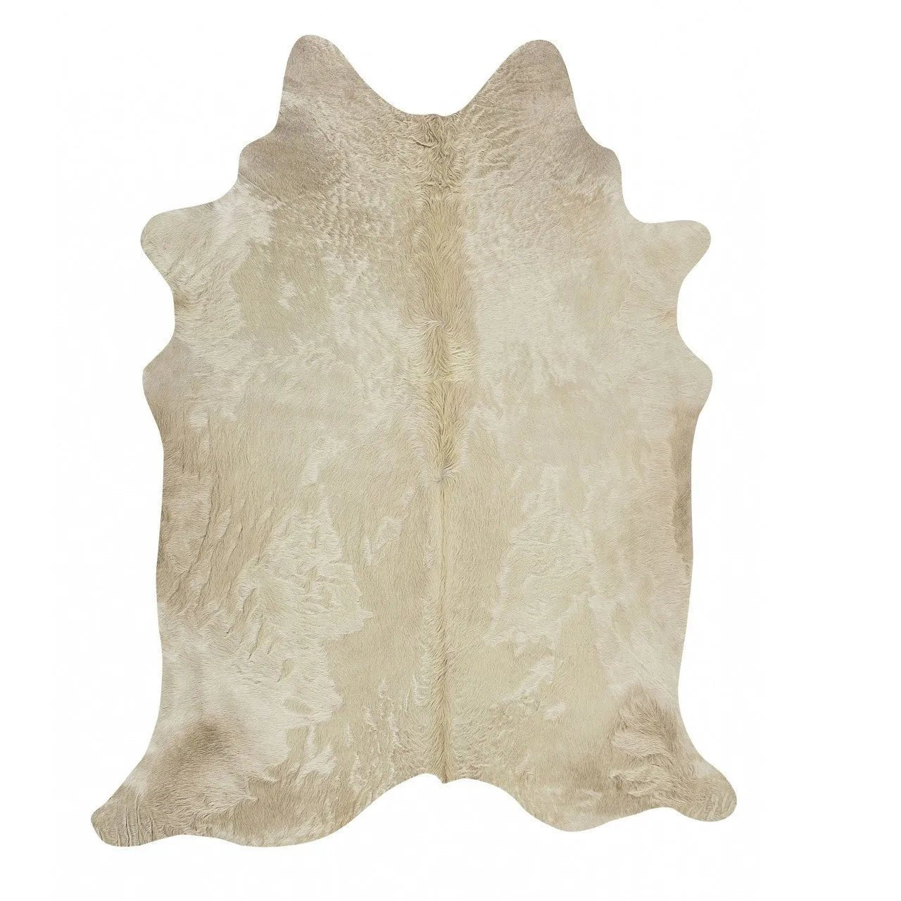 Light Champagne Cowhide Rug