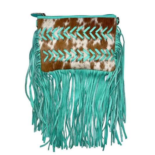 Mini Crossbody Cowhide Fringe Purse