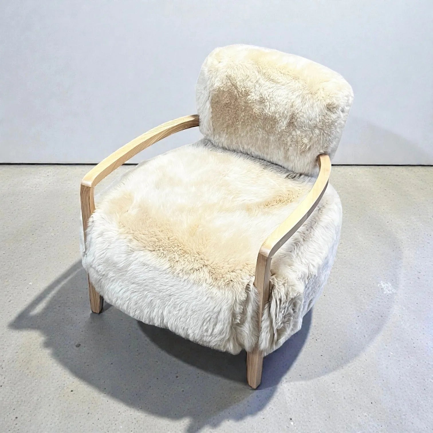 Nordic Cloud Sheepskin Lounge Chair