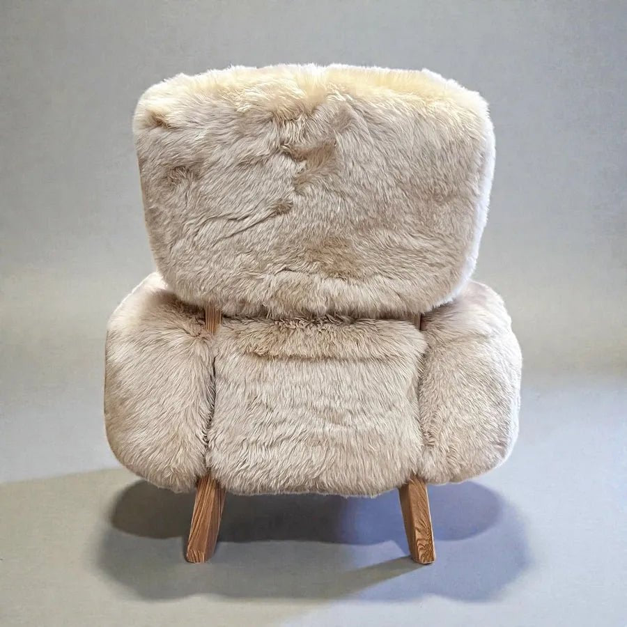 Nordic Cloud Sheepskin Lounge Chair