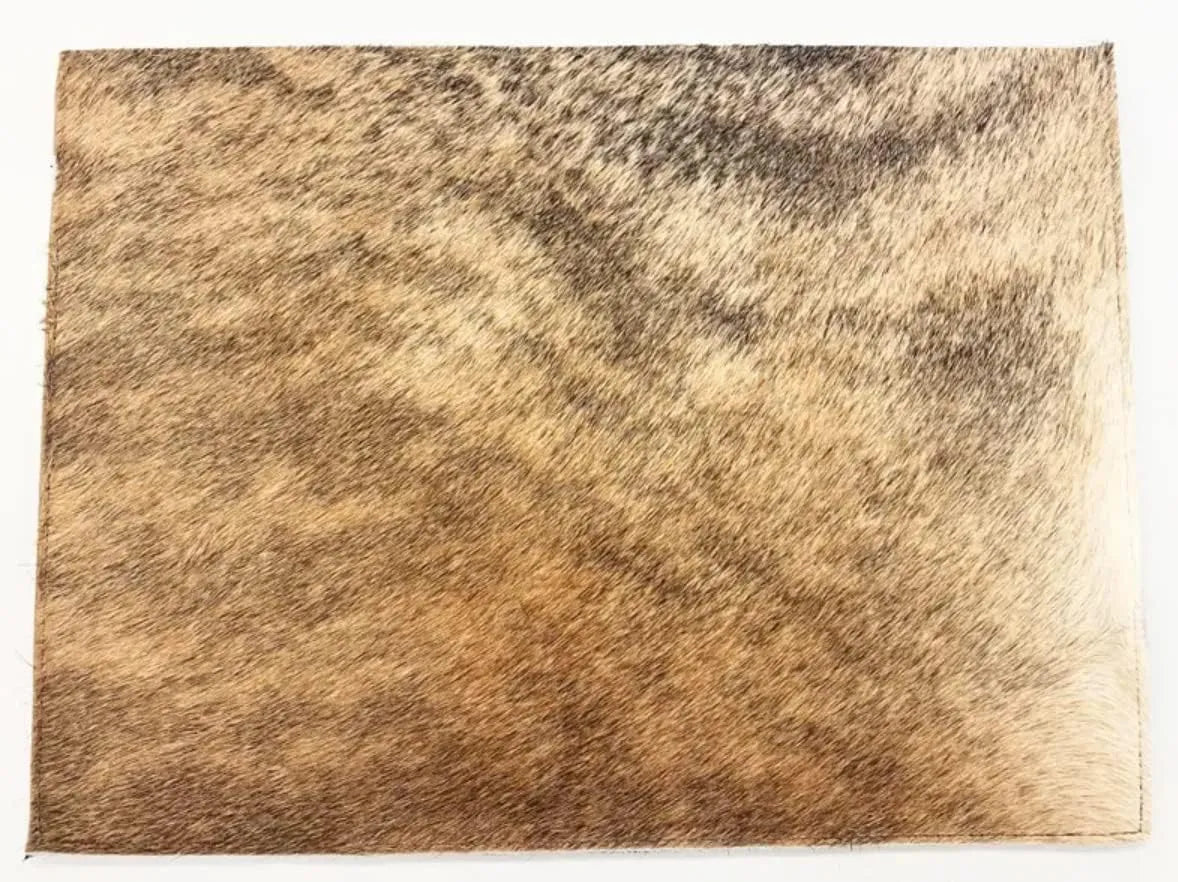 Rodeo cowhide placemats