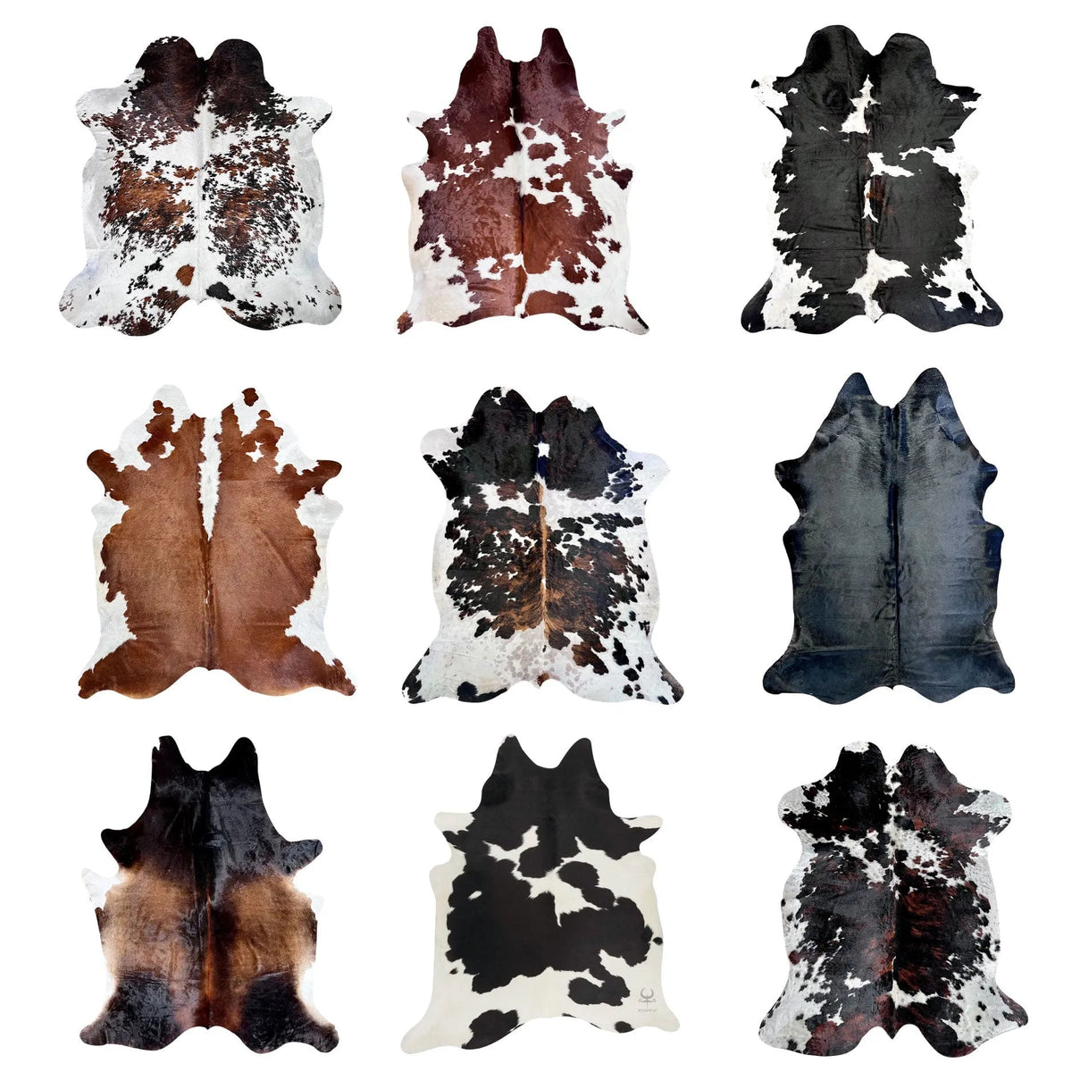 Discount Cowhide Rugs Cowhide Rug Deal – 6x7 ft Wholesale Cowhides on Sale