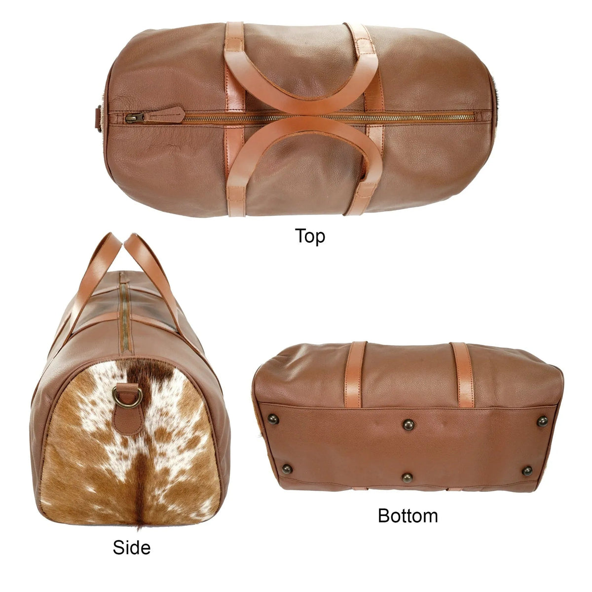 Ariat Rodeo Duffle RODEO Daily Duffel cowhide leather Bag