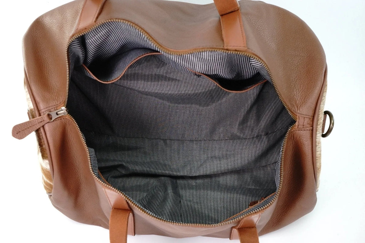 Ariat Rodeo Duffle RODEO Daily Duffel cowhide leather Bag