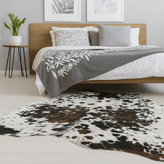 Rodeo Tricolor Cowhide Rug