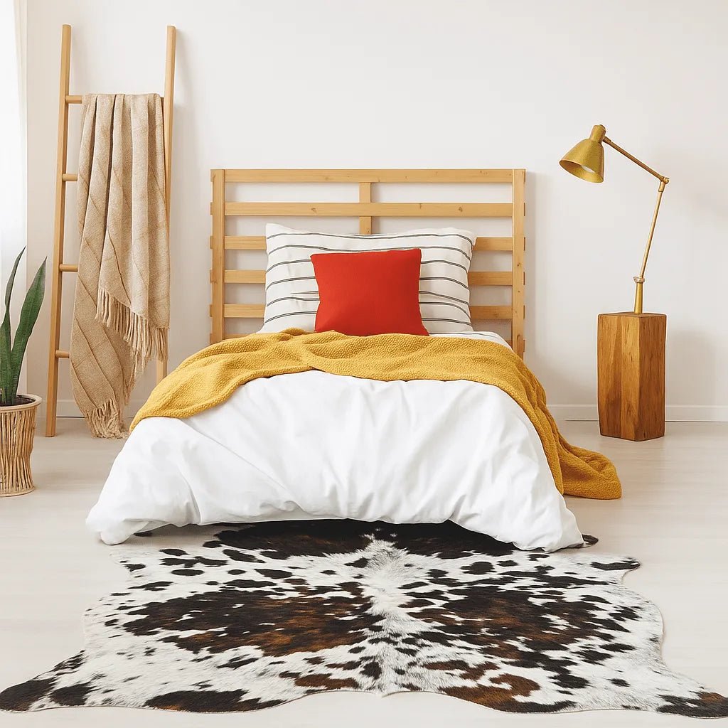 Rodeo Tricolor Cowhide Rug