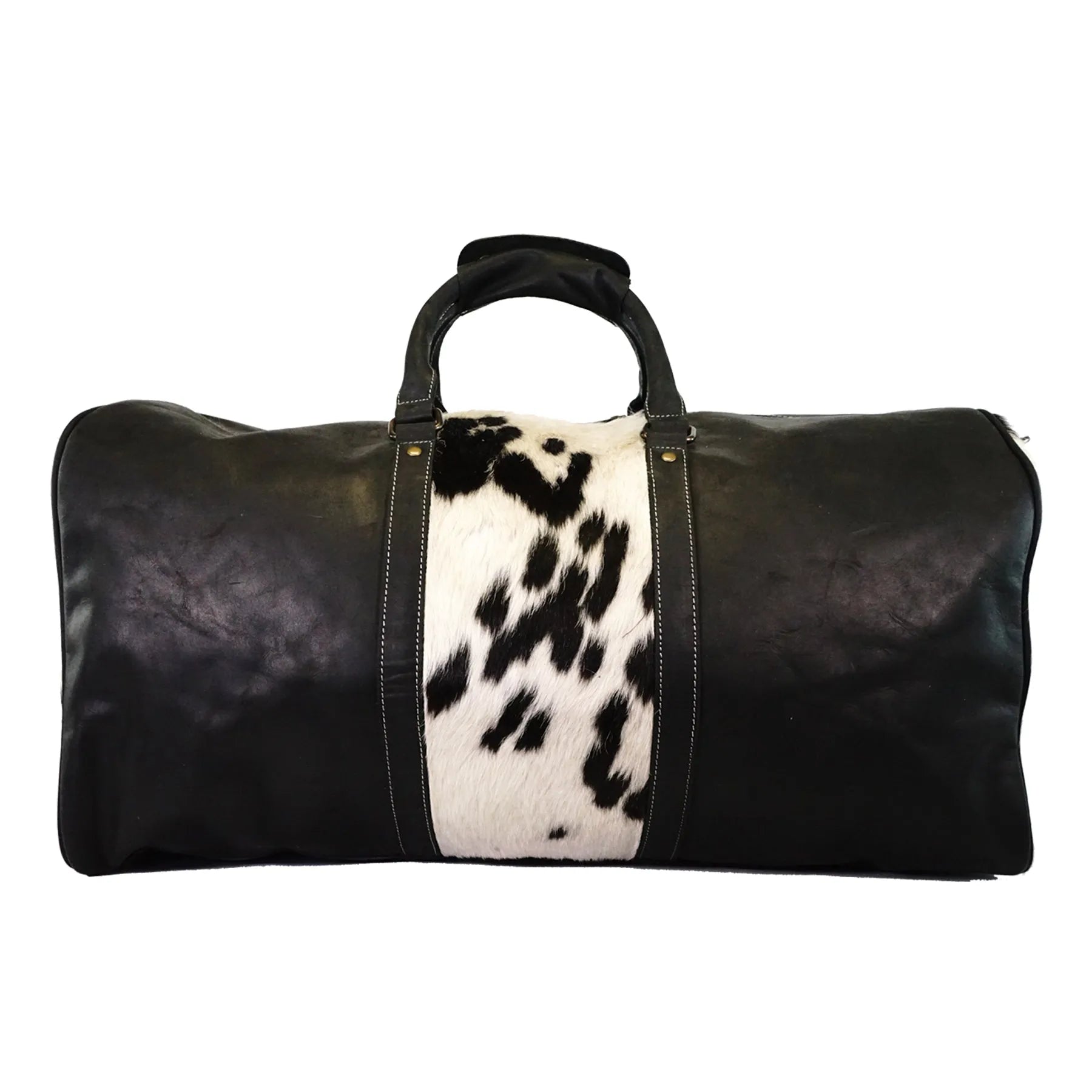 RODEO weekender Duffel carry on cowhide leather Bag