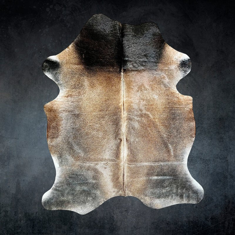 Smoked Canyon Cowhide Rug Size 5.5x 6.10 ft - 5295J