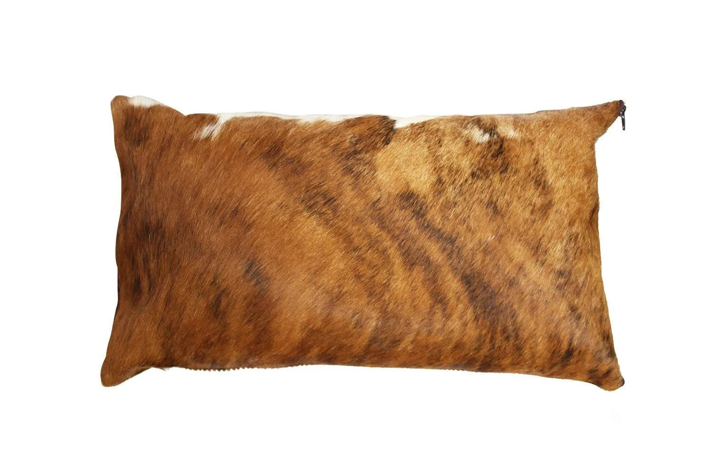 Tri - colored Cowhide Pillow Case