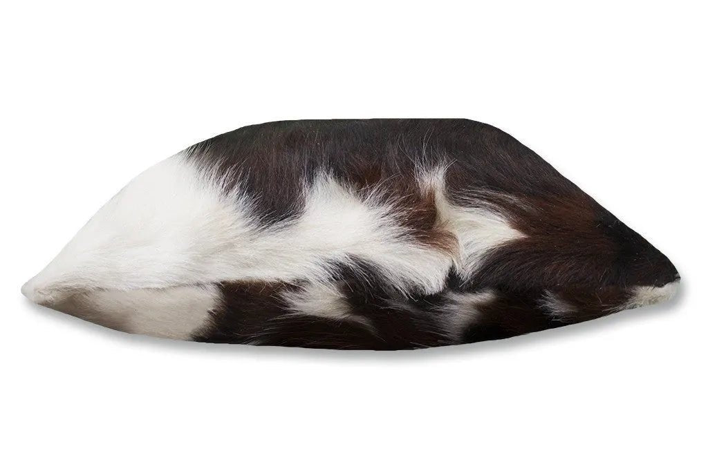 Tri - colored Cowhide Pillow Case