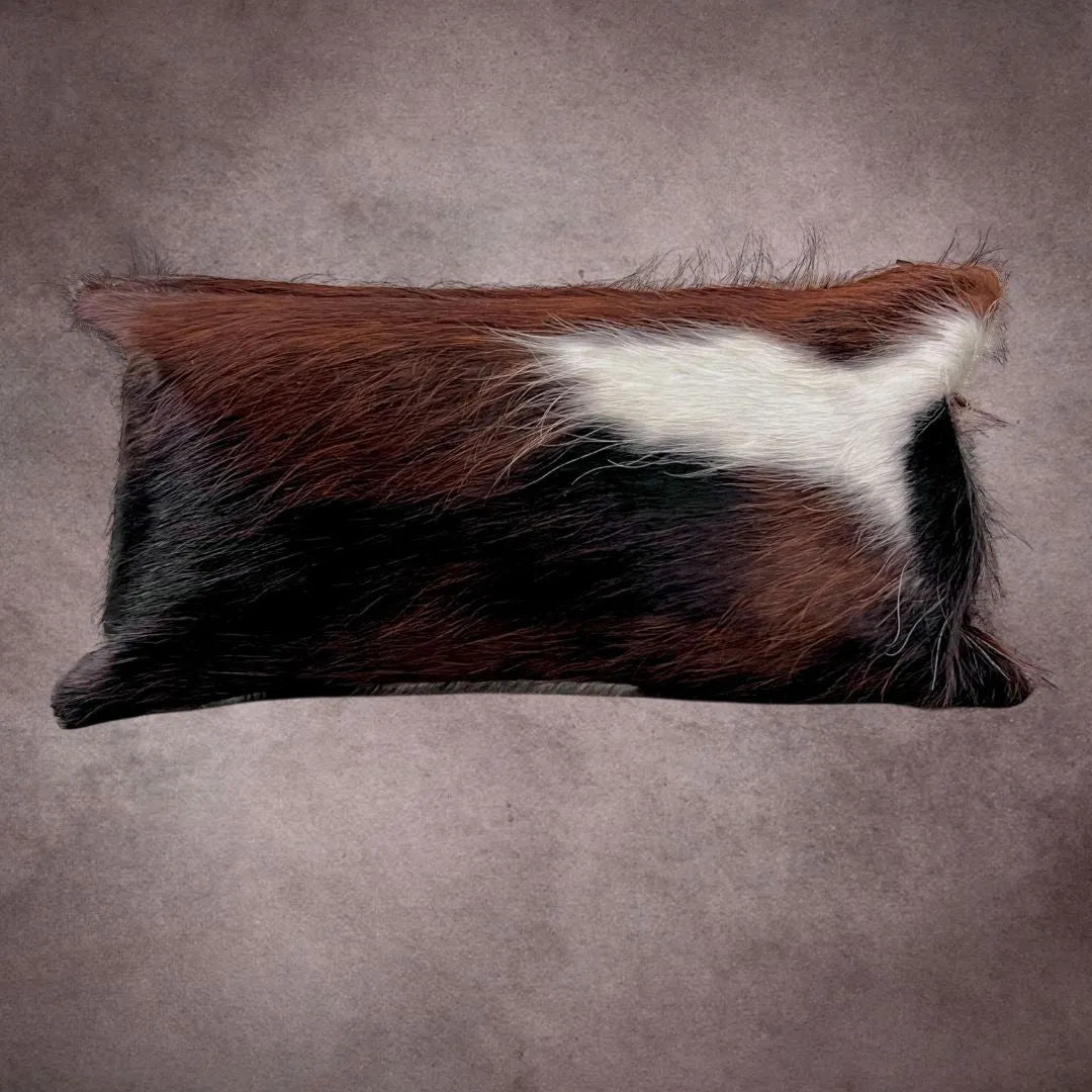 Tricolor Cowhide Pillow Cover - PL126