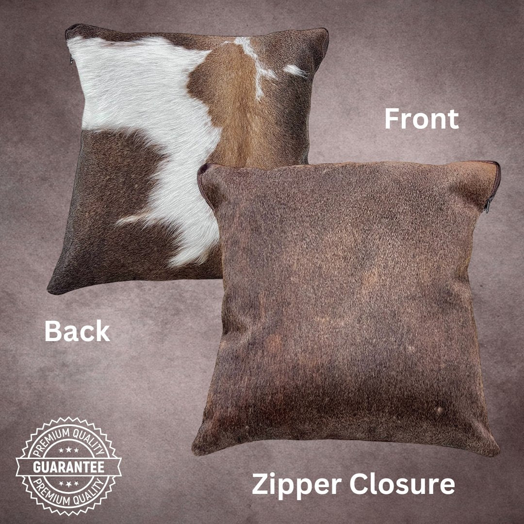 Tricolor Cowhide Pillow Cover - PL147