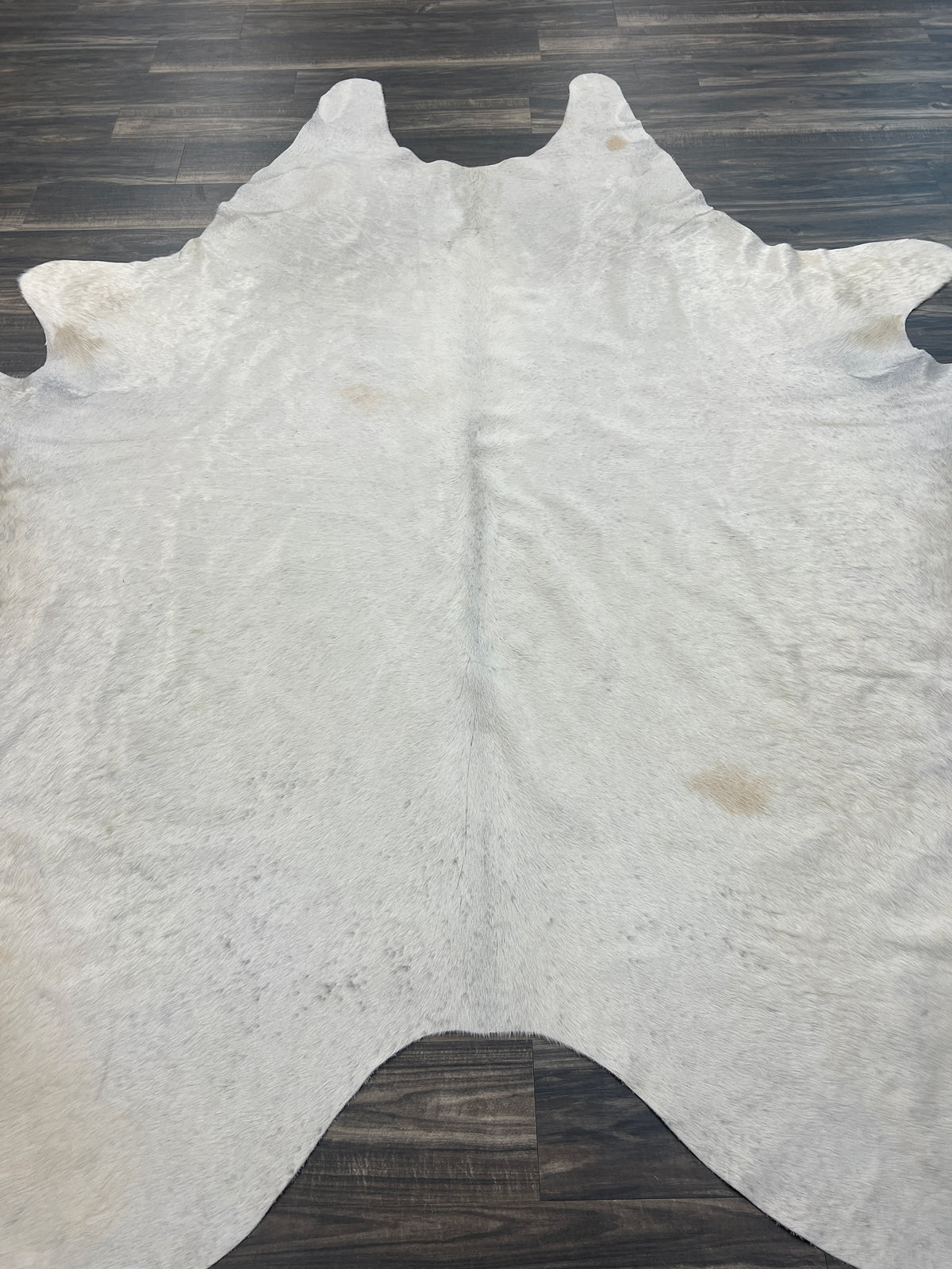 White Cowhide Rug XL - Rodeo Cowhide Rugs