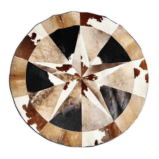 XL Cowhide Patchwork