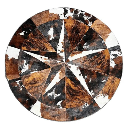 XL Cowhide Patchwork