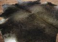 Extra Large RODEO Dark cowhide rug 6.6x 7.6 ft -4158 - Rodeo Cowhide Rugs