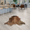 Extra Large RODEO dark brindle cowhide rug 7.2x 8.3 ft-- -4333 - Rodeo Cowhide Rugs