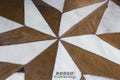 Brown & White Patchwork Rug - Rodeo Cowhide Rugs
