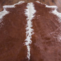 Hereford Brown Cowhide Rug - Rodeo Cowhide Rugs