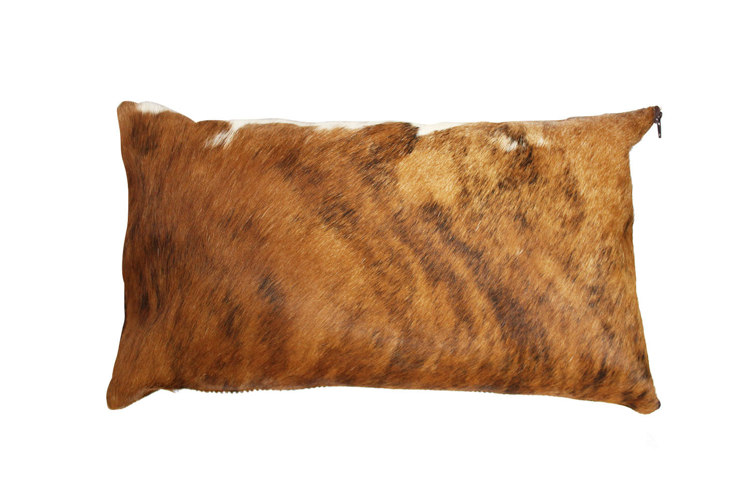Tri-colored Cowhide Pillow Case - Rodeo Cowhide Rugs
