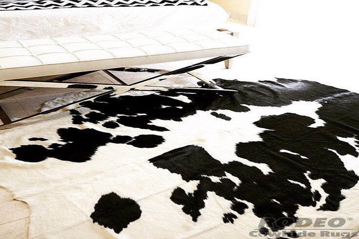 Classic Black and White - Rodeo Cowhide Rugs