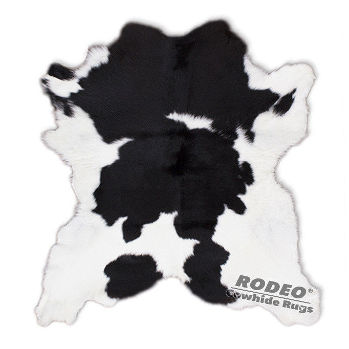 Panda Calfskin - Rodeo Cowhide Rugs