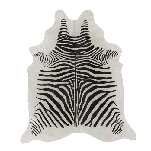 Zebra Africa Print Cowhide Rug - Rodeo Cowhide Rugs